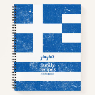 Livre de recettes de la famille du drapeau grec tr