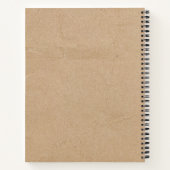 Livre de recettes de la famille personnalisée Papi (Dos)