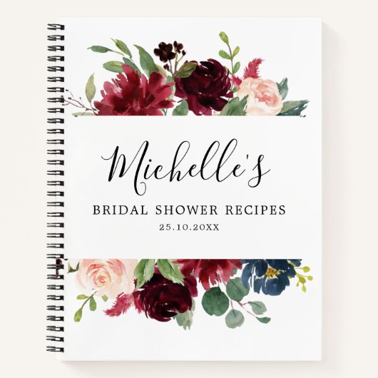 Livre de recettes de la Fête des mariées Blush de  (Devant)