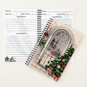 Livre de recettes de magie de Noël personnalisé