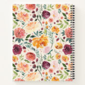 Livre de recettes de mariage floral Paprika Bourgo (Dos)