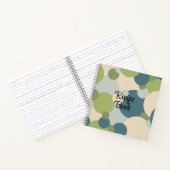 Livre de recettes de molécules bleu-vert (Intérieur)