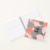 Livre de recettes de molécules gris-orange (Intérieur)