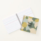 Livre de recettes de molécules vert-jaune (Intérieur)