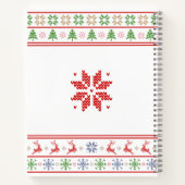 Livre de recettes de Noël avec un pull moche vert (Dos)