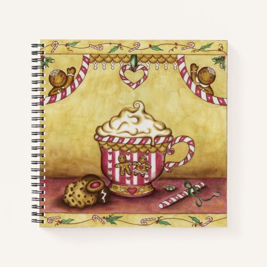 Livre de recettes de Noël Cadeau (Devant)