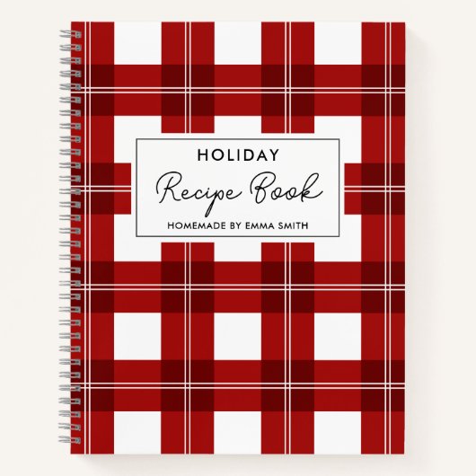 Livre de recettes de Noël d'hiver (Devant)