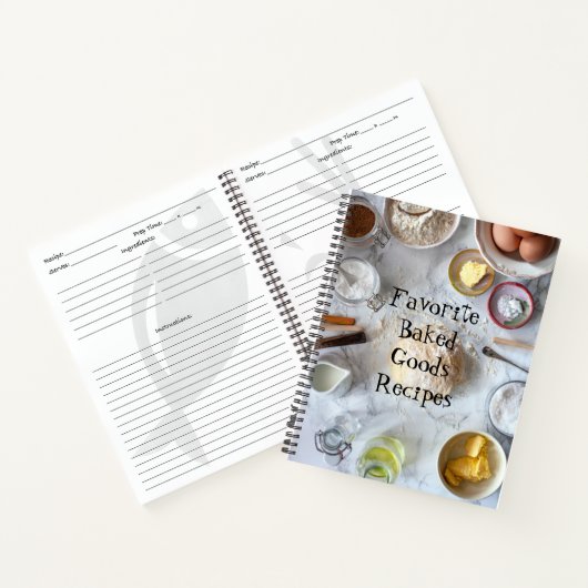 Livre de recettes de pain et de cuisson personnali (Intérieur)