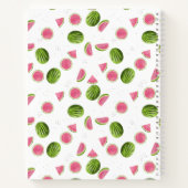 Livre de recettes de pastèque rose et verte d'été (Dos)