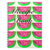 Livre de recettes de pastèque rose juteuse (Devant)