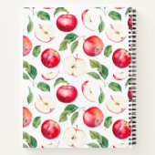 Livre de recettes de pommes rouges (Dos)