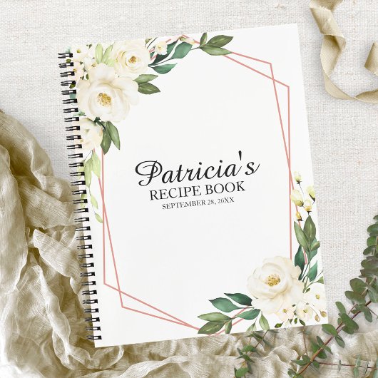 Livre de Recettes de Réception de Mariage Fleurs B