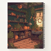 Livre de recettes de sorcière de cuisine (Dos)