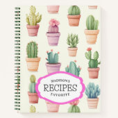 Livre de recettes de spirale personnalisée : Fourn (Devant)