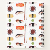 Livre de recettes de sushi japonais (Dos)