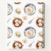 Livre de recettes de thème chinois (Dos)