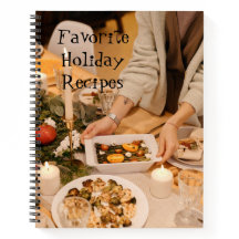 Livre de recettes de vacances personnalisées