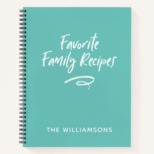 Livre de recettes familiales (Devant)
