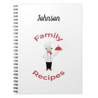 Livre de recettes familiales personnalisable Notes