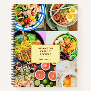 Livre de recettes familiales tendance. Cuisine C