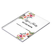 livre de recettes florales (Côté gauche)