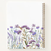 Livre de recettes florales de Fleur sauvage pourpr (Dos)