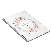 Livre de recettes florales rose Rose (Côté Droit)