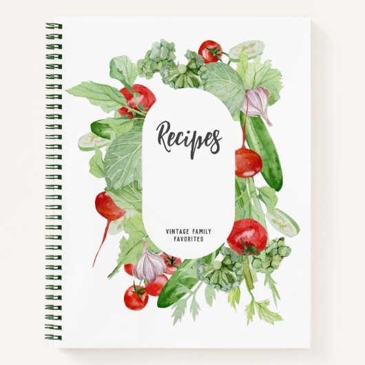 Livre de recettes fraîche Greens (Devant)