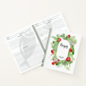 Livre de recettes fraîche Greens (Intérieur)