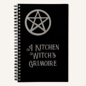 Livre de recettes Grimoire Blank de la sorcière de (Recto)