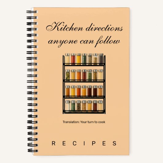 Livre de recettes Instructions de cuisine (Recto)