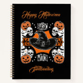 Livre de recettes moderne sur mesure Jote sorcière (Devant)