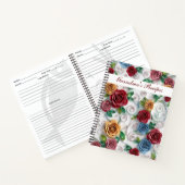 Livre de recettes Papier à recette de grand-mère L (Intérieur)