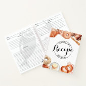 Livre de recettes personnalisable Baking Love (Intérieur)