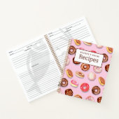 Livre de recettes personnalisable Donut Delight (Intérieur)