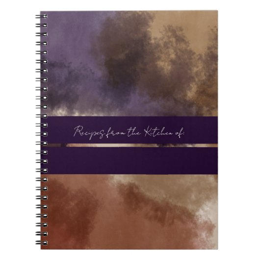 Livre de recettes personnalisé (Devant)