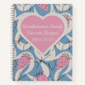 Livre de recettes personnalisé de conservation ros (Devant)