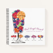 Livre de recettes personnalisé de salade de fruits (Devant)