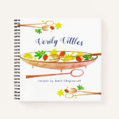 Livre de recettes personnalisées de salade de fram (Devant)