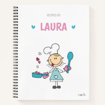 Livre de recettes pour enfants personnalisées