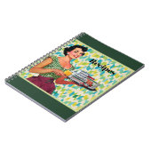 Livre de recettes pour femme vintage (Côté gauche)