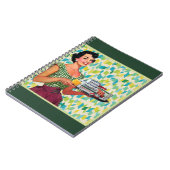 Livre de recettes pour femme vintage (Côté gauche)