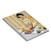 Livre de recettes pour femmes vintage, Retro (Côté Droit)