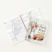 Livre de recettes rustique Elegant Farmhouse Famil (Intérieur)