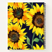 Livre de recettes rustique Sunflower Country (Dos)