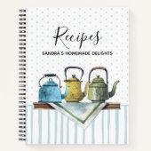 Livre de recettes Rustique Teapots Farmhouse Water (Devant)