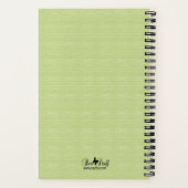 Livre de Recettes Spirale Personnalisable Poivrons (Verso)