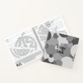 Livre de recettes sur les molécules de gris-noir (Intérieur)