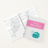 Livre de recettes vierge à écrire (Intérieur)