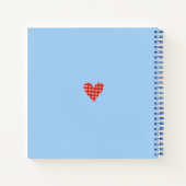 Livre de recettes vierge pour les couples (Dos)